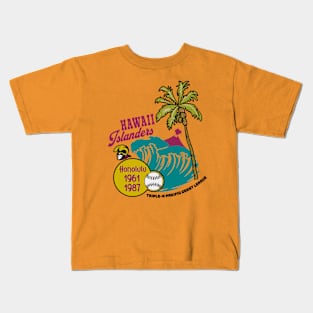 Defunct Hawaii Islanders Baseball Kids T-Shirt